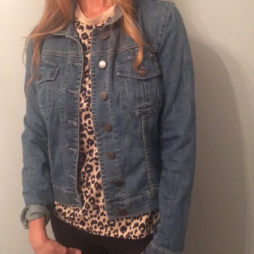 Softer jean material very comfy and stylish